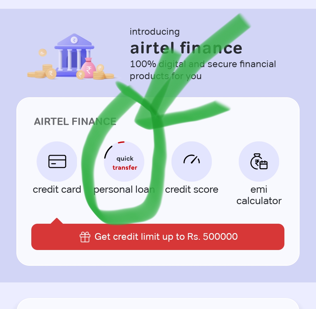 Airtel personal loan